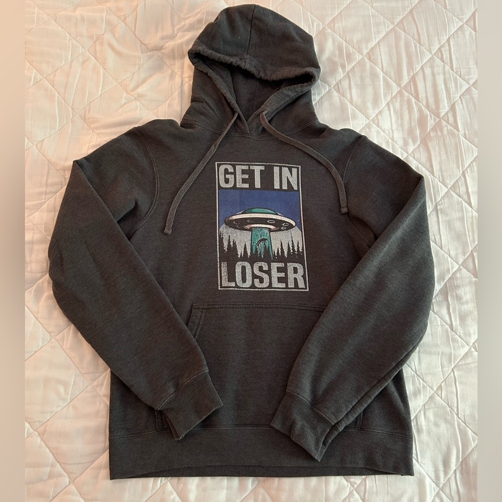 Graphic Hoodie: Get In Loser